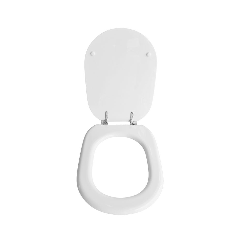 Sedile wc bianco per Cesame vaso serie Belle Epoque larghezza 36 cm cerniere regolabili