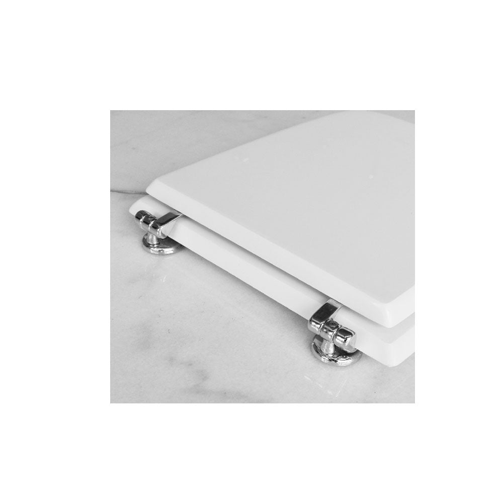 Sedile wc bianco per Cesame vaso Erice larghezza 32