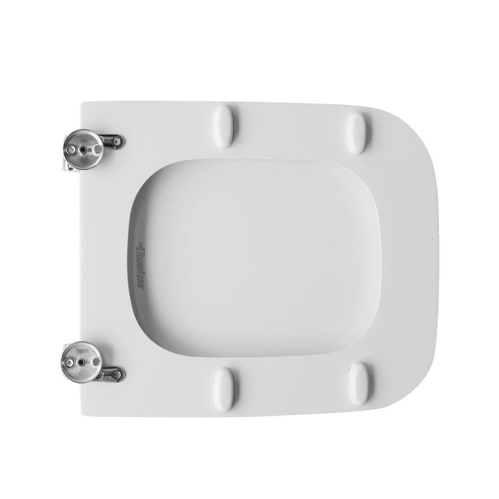 Sedile wc bianco per Cesame vaso Erice larghezza 32