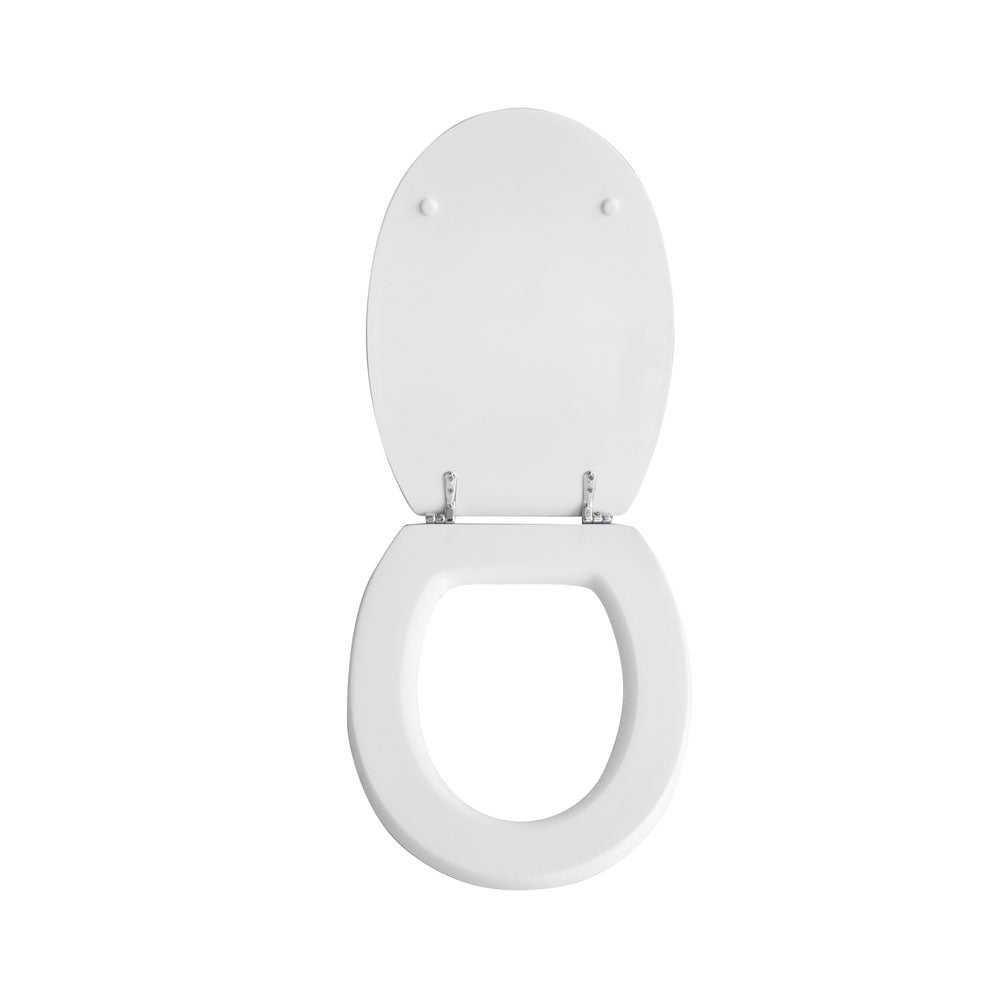 Sedile wc bianco per Cesabo vaso Exel cerniere regolabili