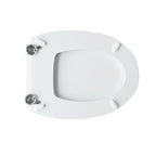 Sedile wc bianco per Cesabo vaso Exel cerniere regolabili
