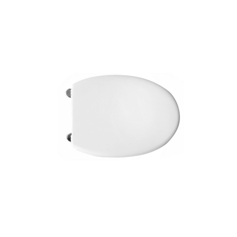 Sedile wc bianco per Cesabo vaso Exel cerniere regolabili