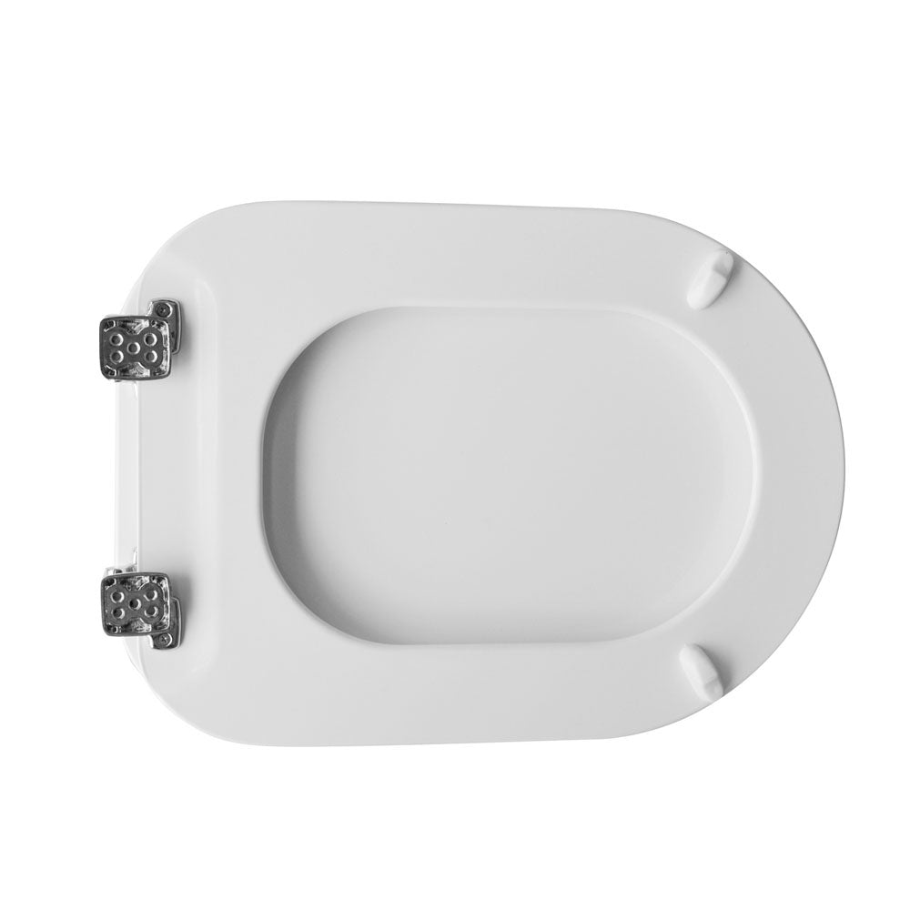 Sedile wc in MDF laccato Cesame per vaso Sintesi larghezza 35 cm
