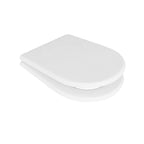 Sedile wc legno bianco per Cesame vaso Symbol larghezza 35