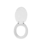 Sedile wc legno bianco per Cesame vaso Tifeo larghezza 34