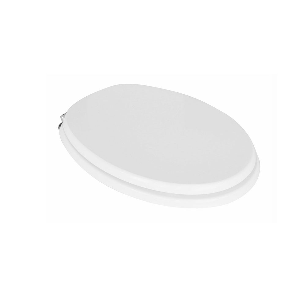 Sedile wc legno bianco per Cesame vaso Tifeo larghezza 34