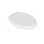 Sedile wc legno bianco per Cesame vaso Tifeo larghezza 34