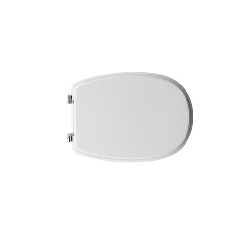 Sedile wc legno bianco per Dolomite vaso Lago larghezza 35