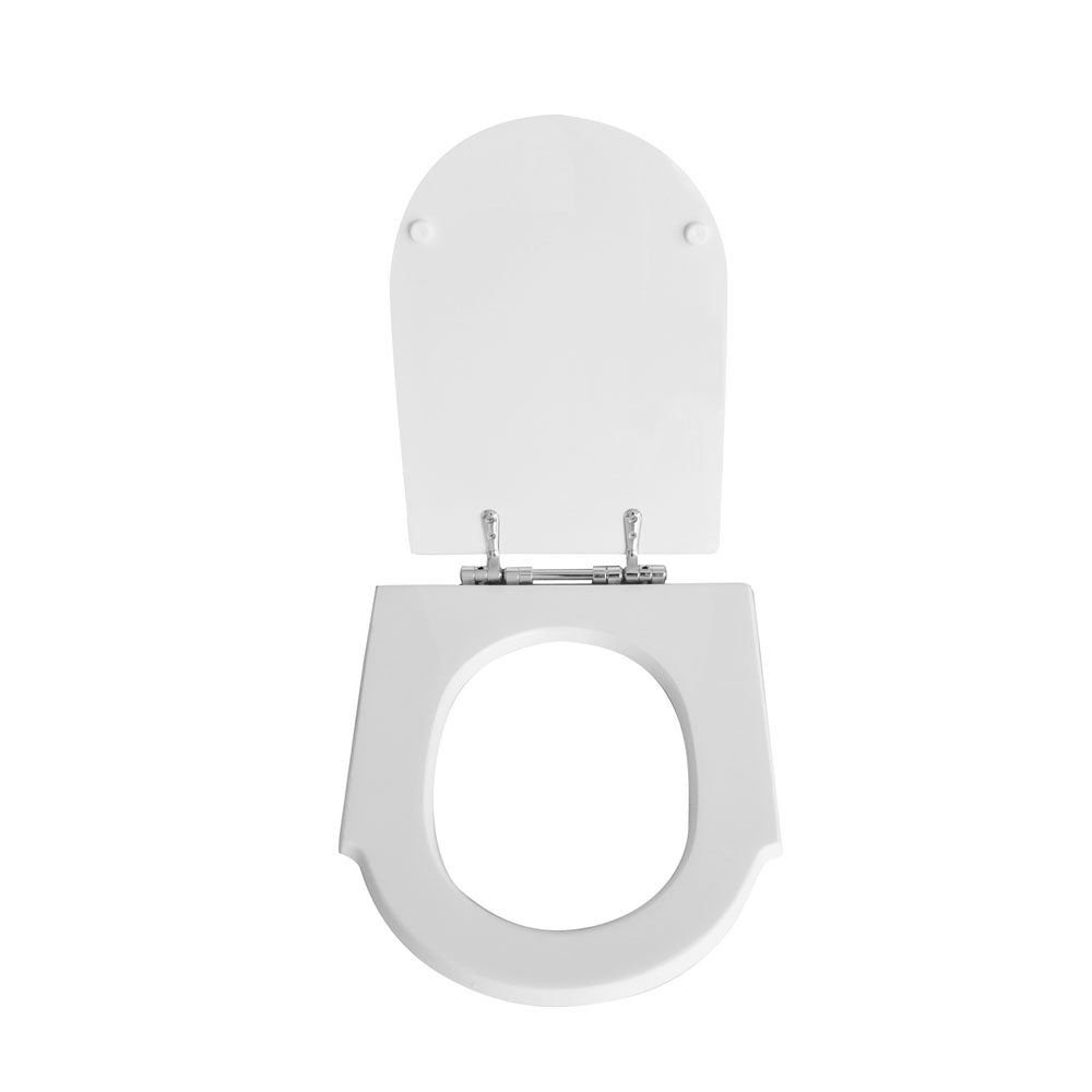 Sedile wc legno bianco per Dolomite vaso Zagara larghezza 36