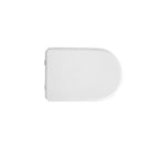 Sedile wc per Faleri vaso Duetto larghezza 35 cm cerniere regolabili