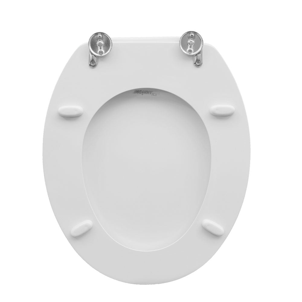 Sedile wc per Faleri vaso Fish larghezza 37 cm cerniere regolabili