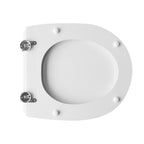 Sedile wc per Globo vaso Bowl larghezza 39 cm cerniere regolabili