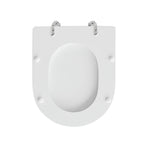 Sedile wc bianco per Globo vaso Misura larghezza 35
