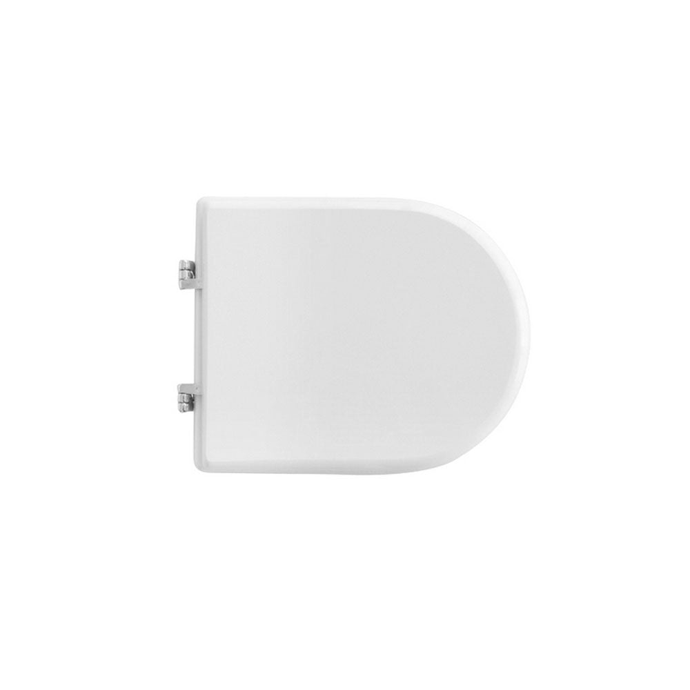 Sedile wc bianco per Globo vaso Misura larghezza 35