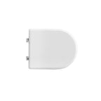 Sedile wc bianco per Globo vaso Misura larghezza 35