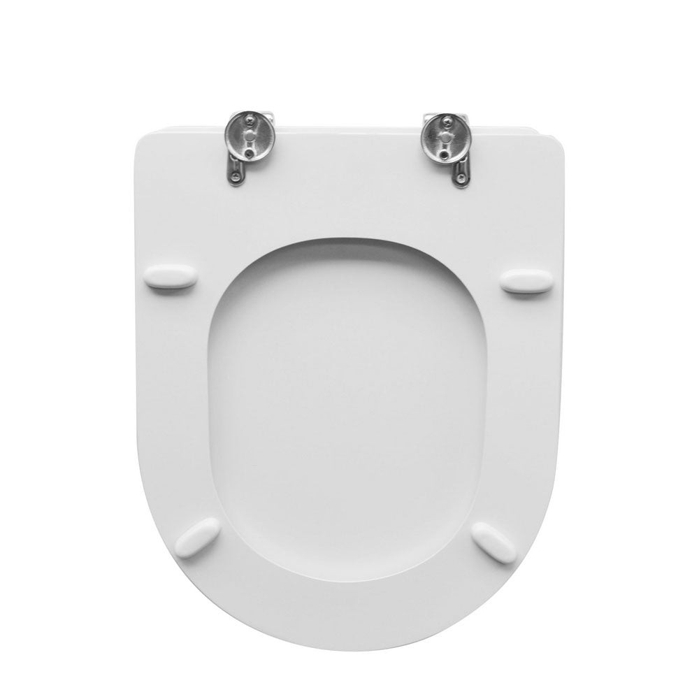 Sedile wc bianco vaso Dolcevita per case ceramiche Hatria e Spesa larghezza 35