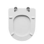 Sedile wc bianco vaso Dolcevita per case ceramiche Hatria e Spesa larghezza 35