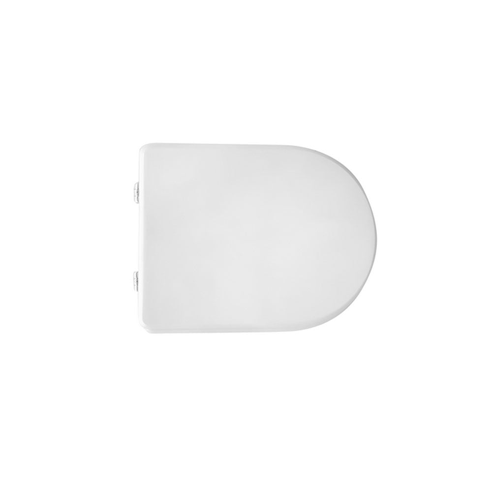 Sedile wc per Hidra vaso serie Pluvia larghezza 35 cm cerniere regolabili Unistop