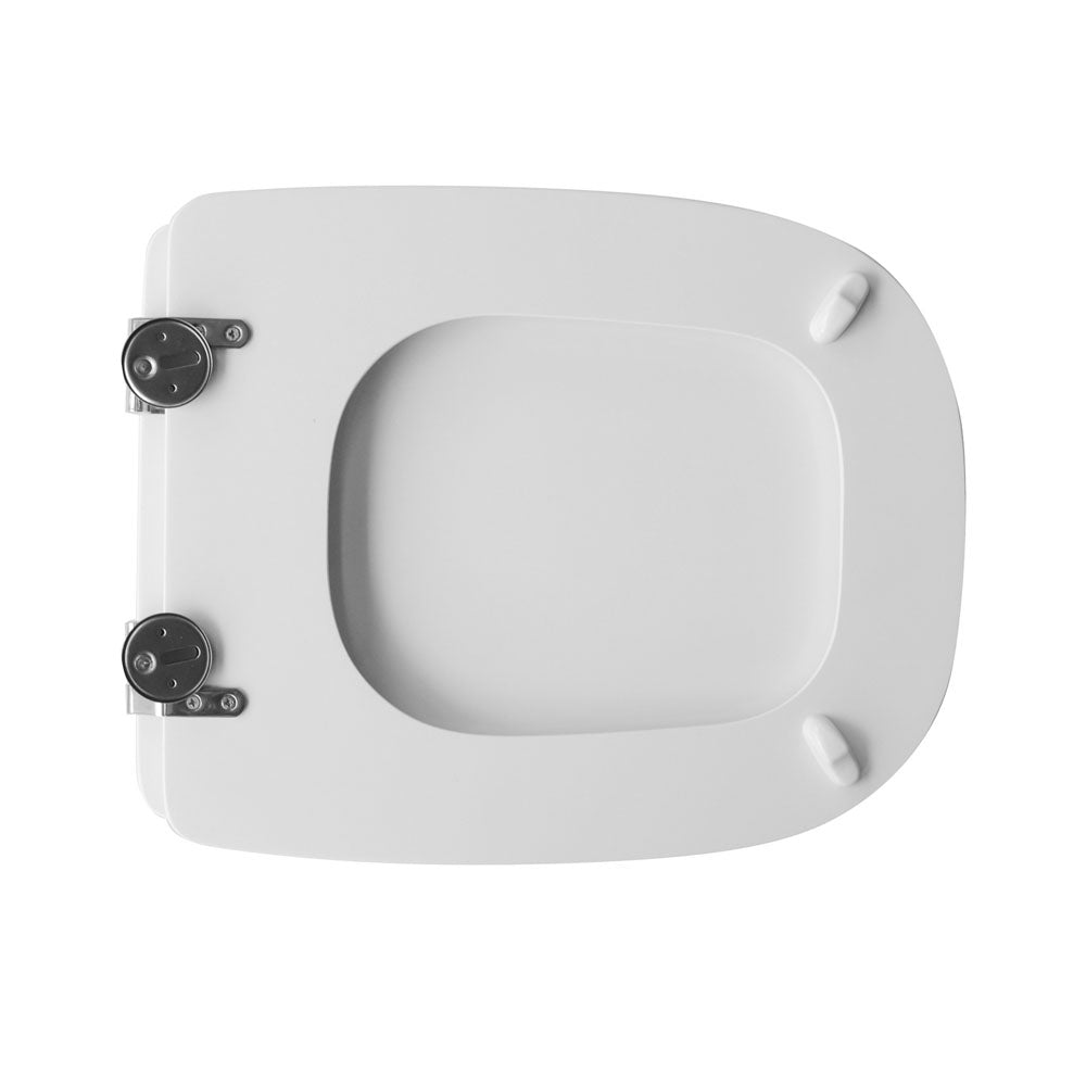 Sedile wc bianco vaso Selecta per case ceramiche Hatria e Spea larghezza 34