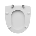 Sedile wc per Ideal Standard vaso serie Aquatonda larghezza 40 cm cerniere ad espansione