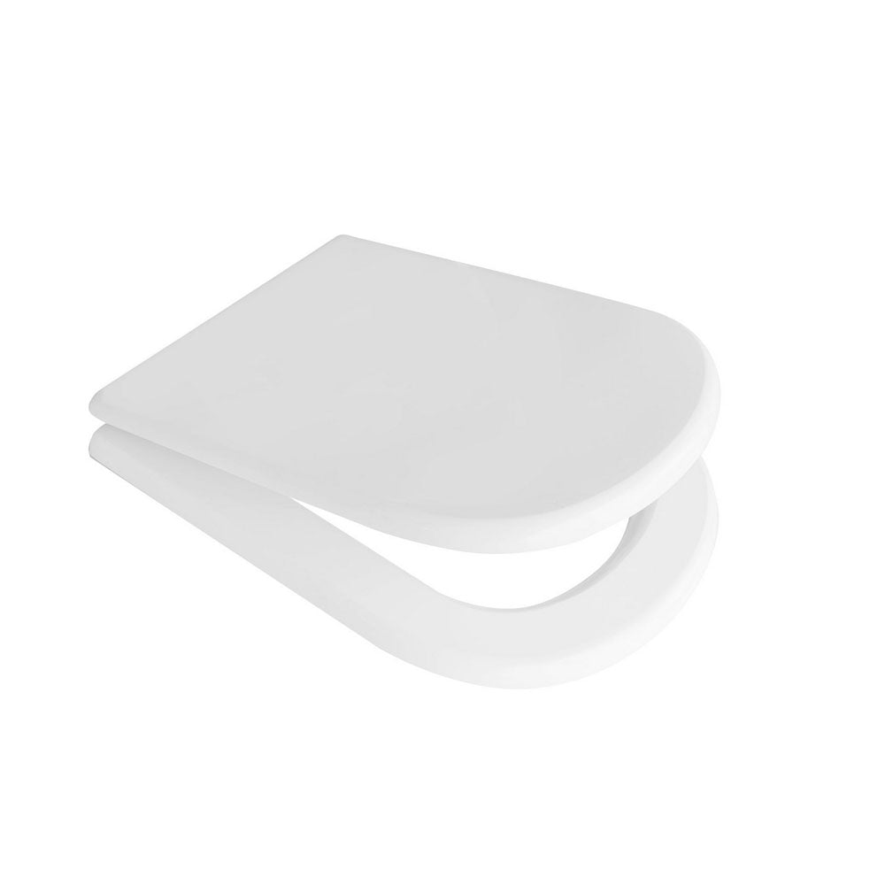 Sedile wc bianco per Ideal Standard vaso Calla larghezza 34