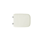 Sedile wc champagne per Ideal Standard vaso serie Conca larghezza 34 cm cerniere fisse