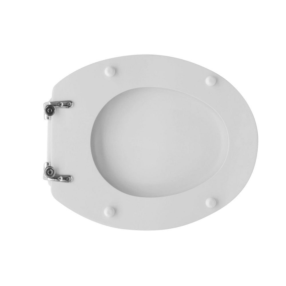 Sedile wc bianco per Incea vaso serie Iside larghezza 36