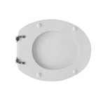 Sedile wc bianco per Incea vaso serie Iside larghezza 36