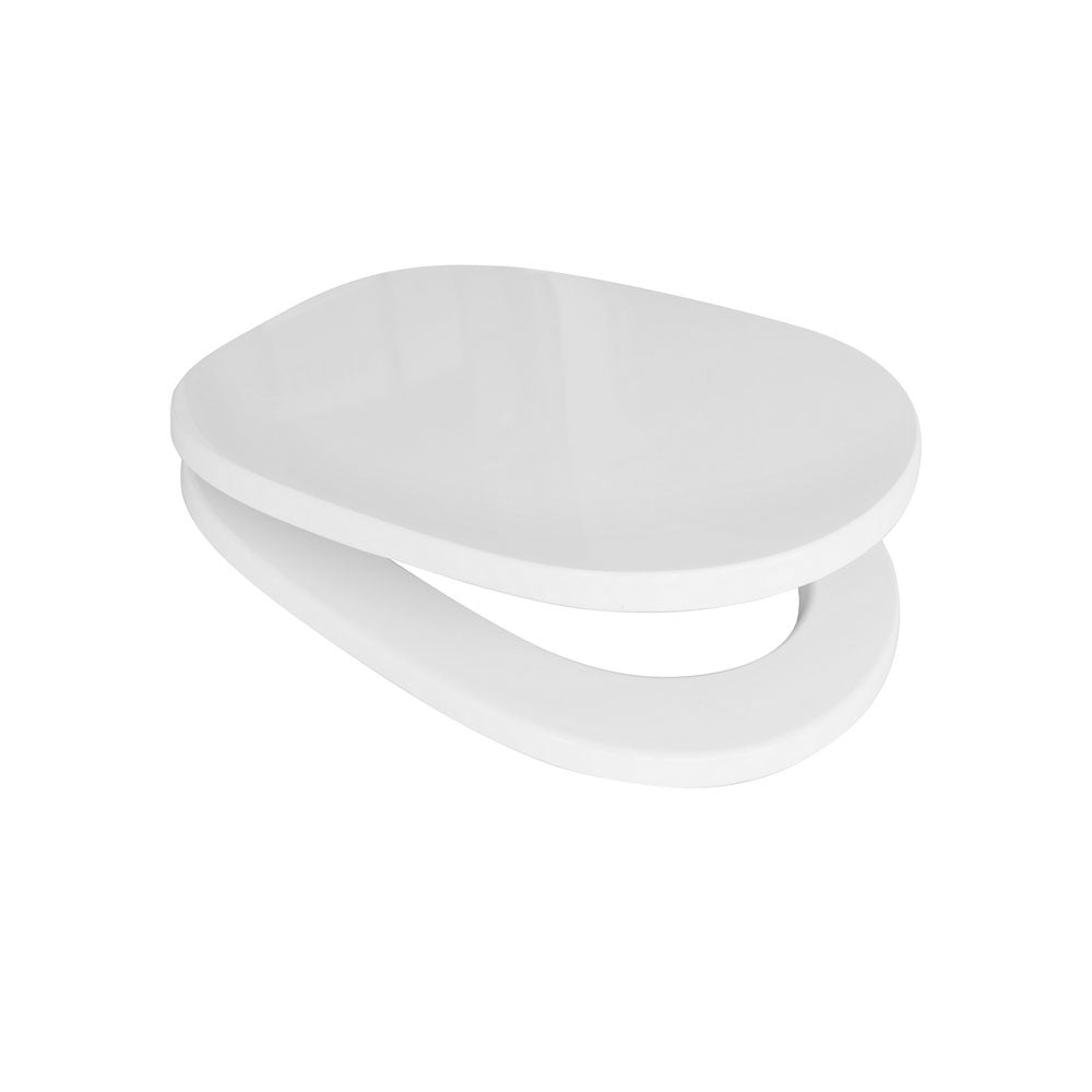 Sedile wc bianco per Ideal Standard vaso serie Linda larghezza 34