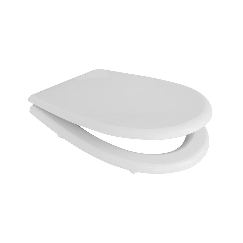 Sedile wc bianco per Incea vaso serie Luna larghezza 35