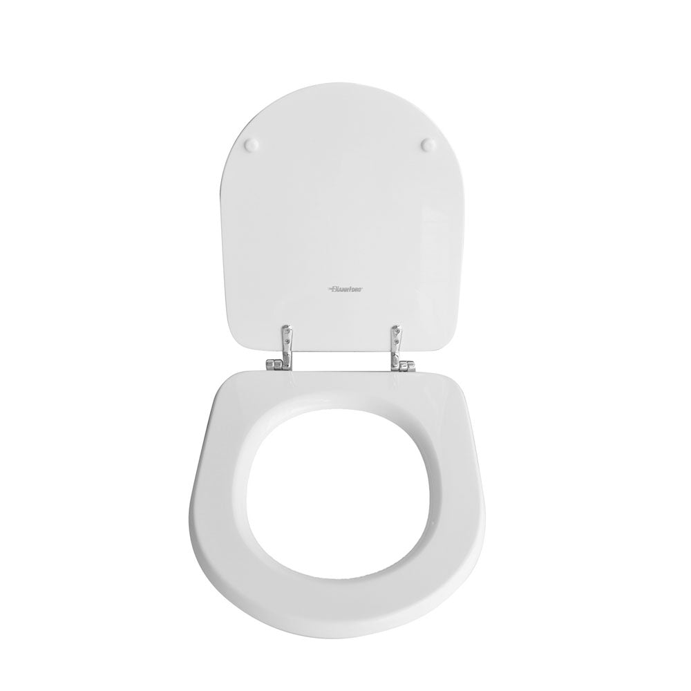 Sedile wc per Olympia vaso serie Tutto larghezza 36 cm cerniere regolabili