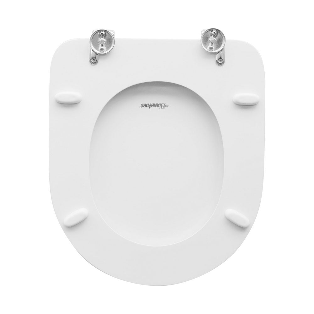 Sedile wc per Olympia vaso serie Tutto larghezza 36 cm cerniere regolabili