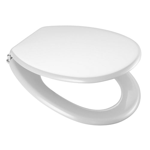 Sedile wc per Pozzi Ginori vaso Oasi larghezza 37 cm cerniere fisse