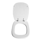Sedile wc per Pozzi Ginori vaso Quinta larghezza 35 cm cerniere regolabili