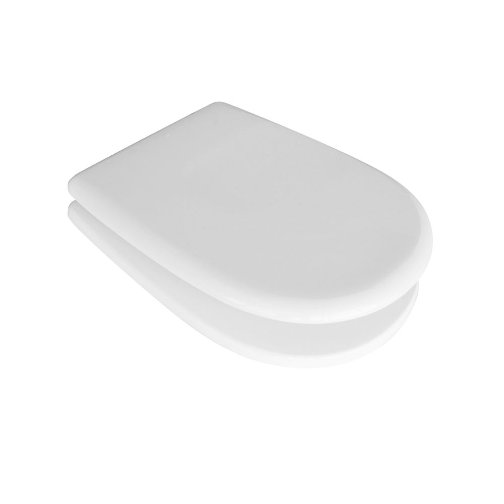 Sedile wc per Pozzi Ginori vaso Selnova 3 larghezza 35 cm cerniere fisse