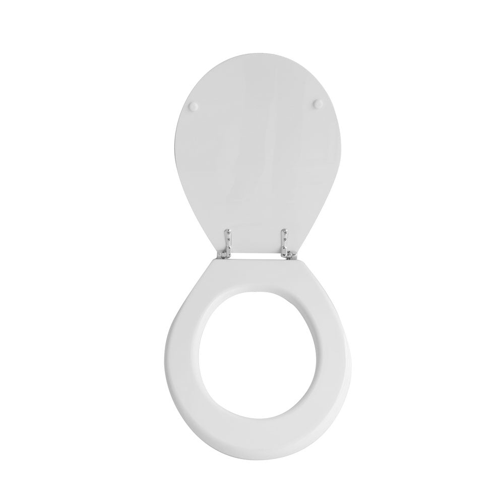 Sedile wc per Roca vaso Polo larghezza 36 cm cerniere regolabili