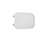 Sedile wc per Senesi vaso Duccio larghezza 34 cm cerniere fisse ottone cromo