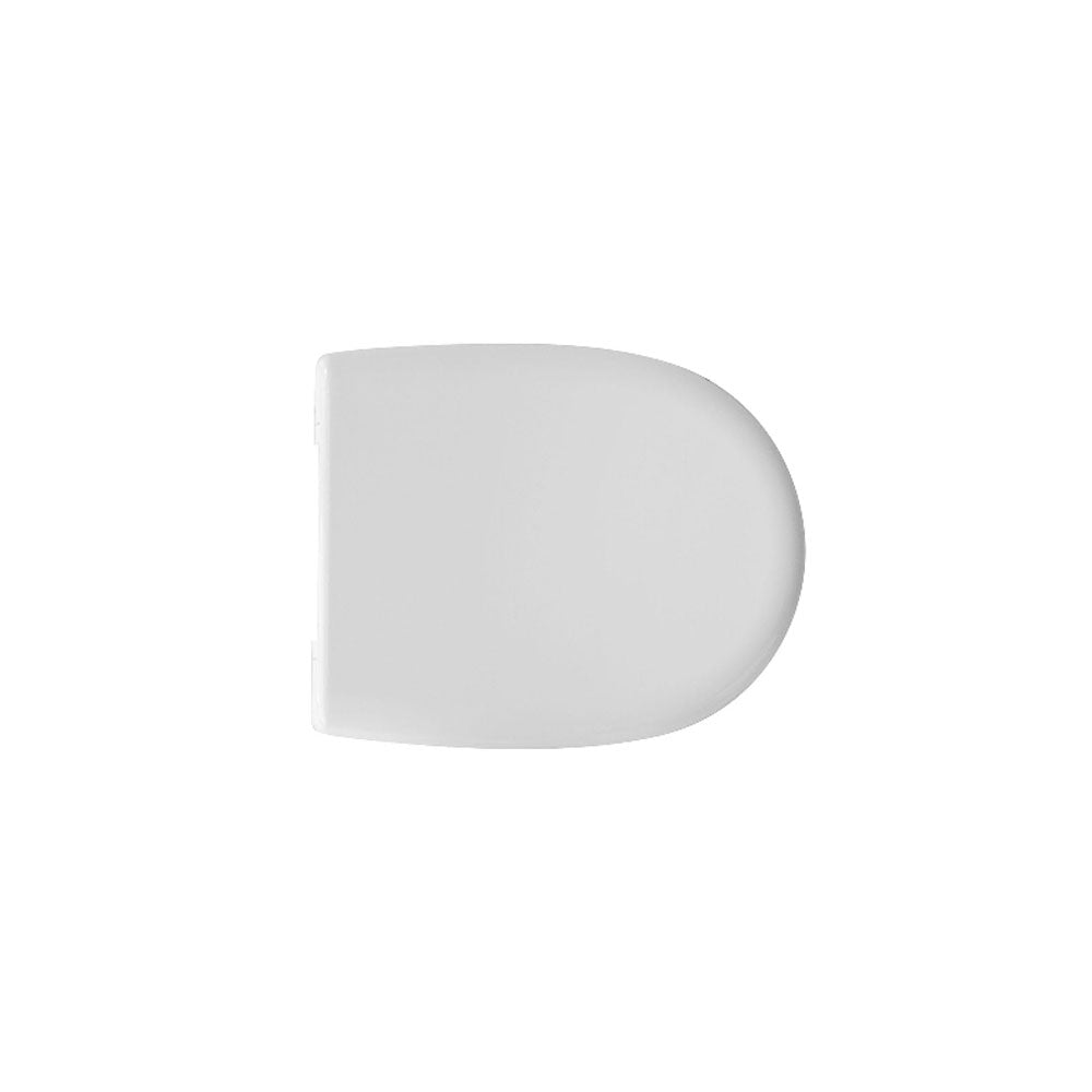 Sedile wc universale D018 in termoindurente bianco cerniere regolabili