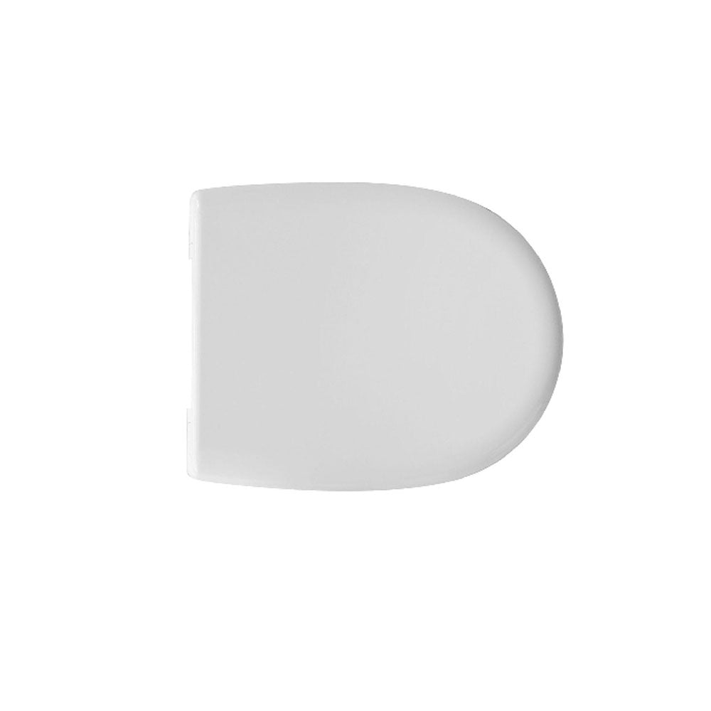 Sedile wc universale D018 doppia cerniera in termoindurente bianco