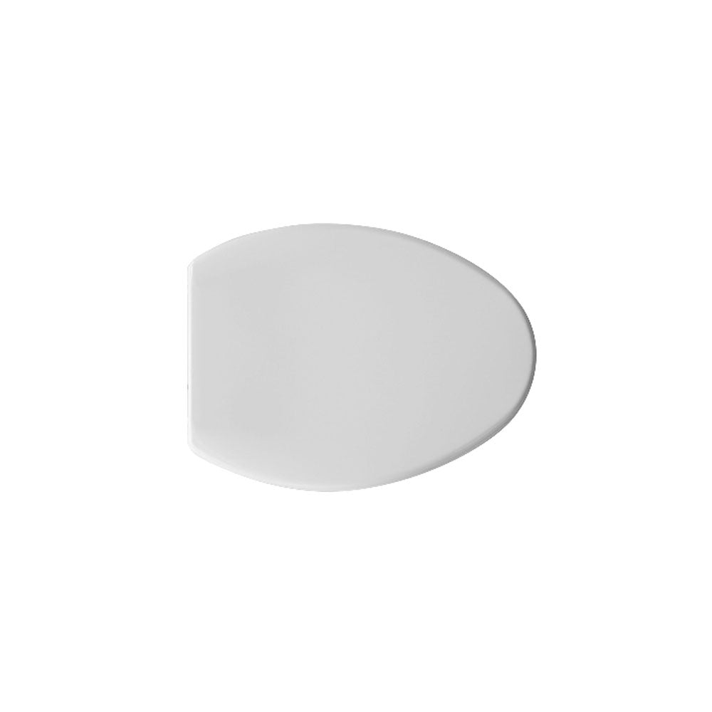 Sedile wc universale D034 termoindurente bianco con cerniere regolabili