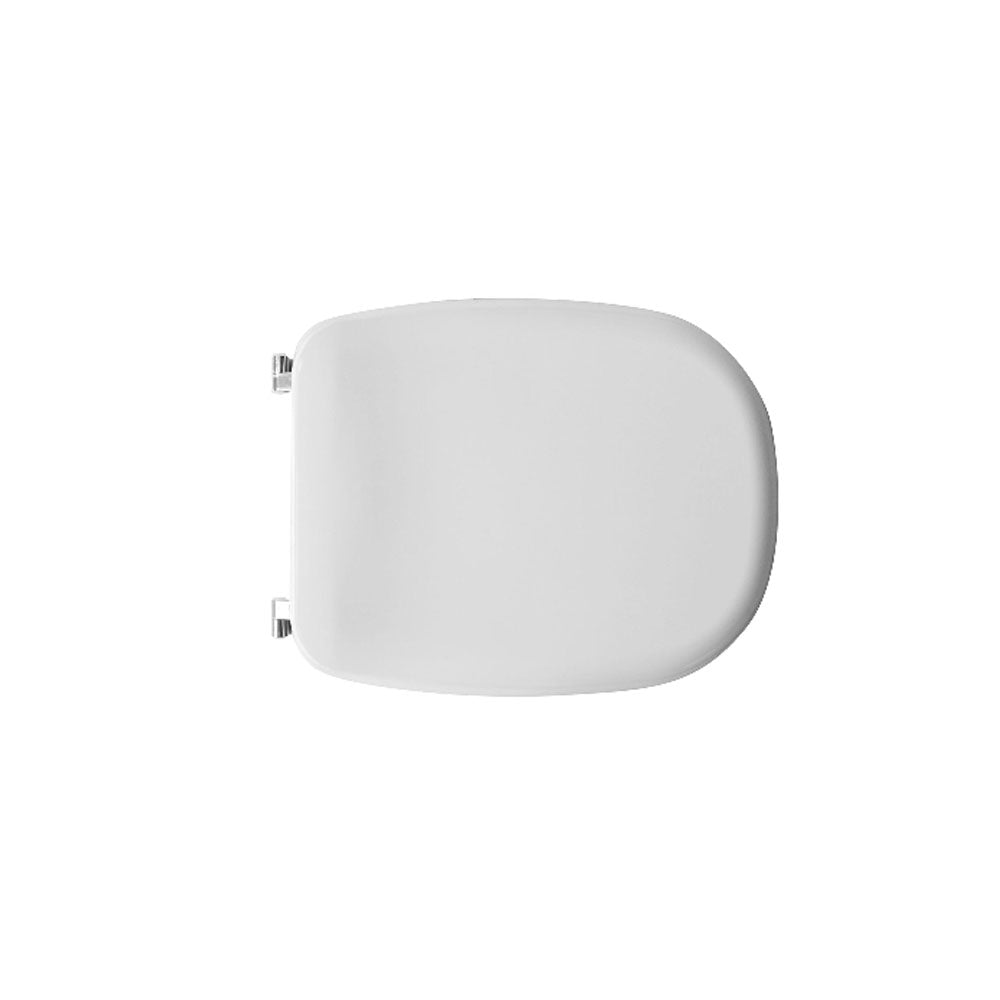 Sedile wc universale D040 termoindurente bianco con cerniere regolabili