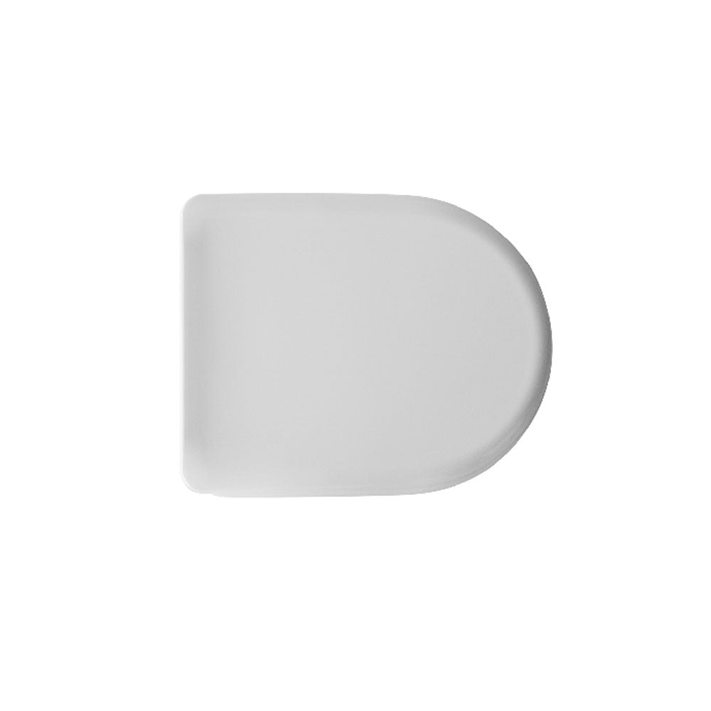 Sedile wc universale D061 doppia cerniera in termoindurente bianco
