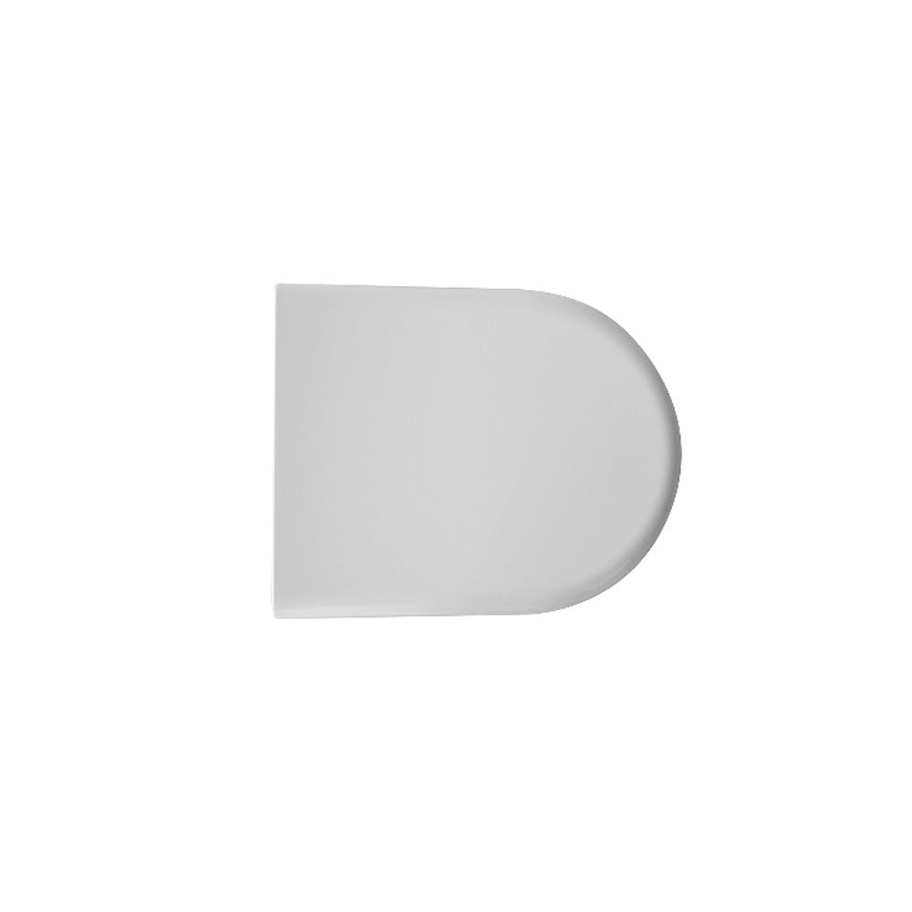 Sedile wc universale D073 termoindurente bianco con cerniere ad espansione