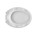 Sedile wc universale Dianter 2 termoindurente bianco cerniere regolabili