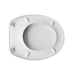 Sedile wc universale Dianter 5 termoindurente bianco cerniere regolabili