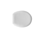 Sedile wc universale Dianter 9 termoindurente bianco cerniere regolabili