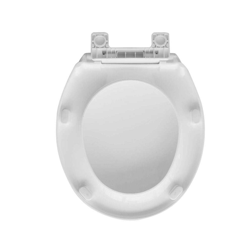 Sedile wc universale airbag di Metaform con caduta frizionata cerniere in ABS