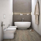 Sanitari Filomuro cm 36x55 mod. Sensation  wc rimless+bidet+sedile soft close scarico universale Bianco Matto