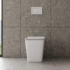 Vaso filomuro senza brida BathCore serie Tela - 56x36x41 cm