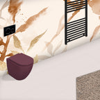 Sanitari Filomuro Rimless con coprieater Soft Close BathCore serie Infinity 53x36